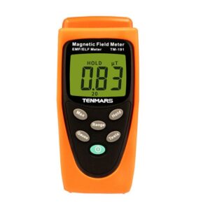 TENMARS TM-191 Magnetic Field High Quality Gauss Meter EMF Meter Electromagnetic Magnetic Field Tester