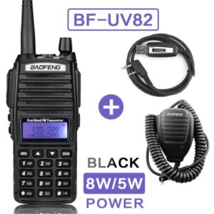 Baofeng Portable Two way Radio UV-82 Dual PTT Walkie Talkie