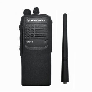 Motorola GP340 4W UHF/5W VHF Walkie Talkie Free Shipping