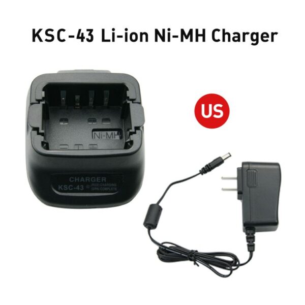 Kenwood KSC-43 Charger for TK-3212L TK-3300LP TK-3212M TK-2307M TK-3302 TK-3302UK TK-U100 Radio - Image 3