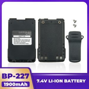 ICOM Radio BP-227 Spare Battery for Walkie Talkie IC-V85 IC-E85 IC-M88 IC-M87 IC-F61 IC-60V IC-F60 IC-F51 IC-F50