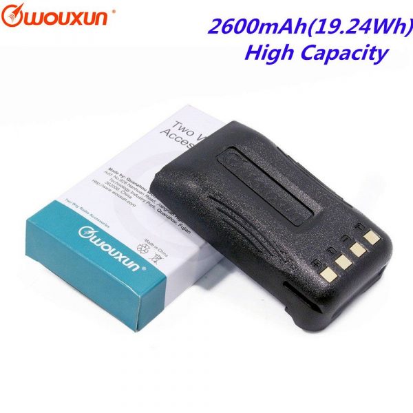 Wouxun Walkie Talkie High Capacity Battery KG-UV8D Plus KG-UV8E Two Way Radio