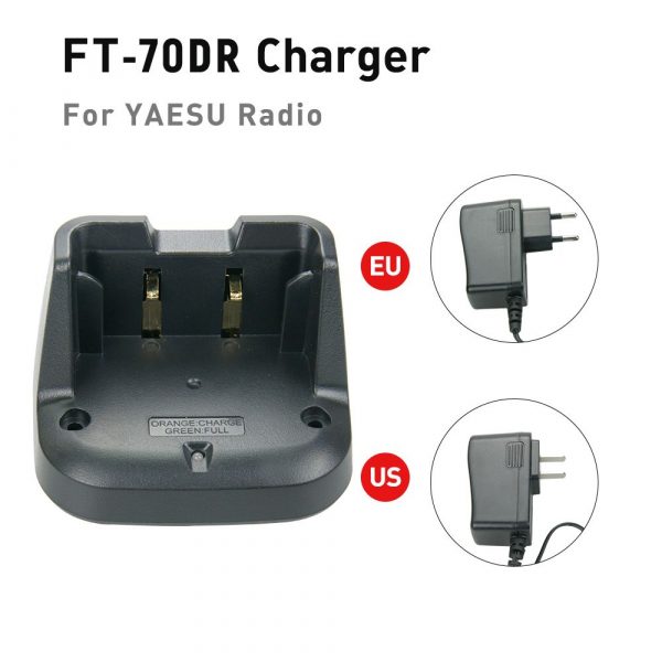 YAESU Charger Walkie Talkie for FT-70D FT-70DR FT-70DS Two Way Radio