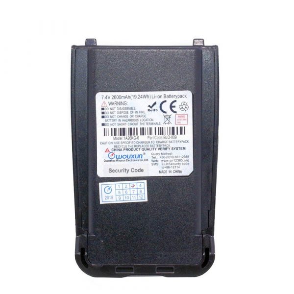 Wouxun Walkie Talkie High Capacity Battery KG-UV8D Plus KG-UV8E Two Way Radio - Image 3
