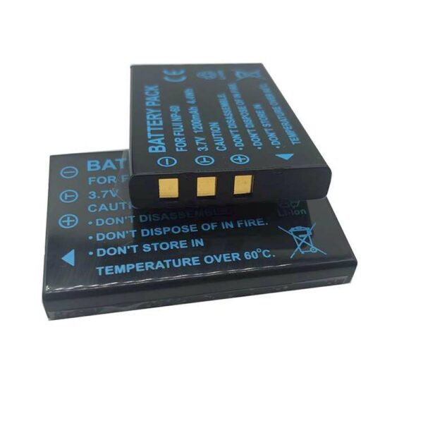 2pcs YAESU Battery NP-60 For VX-2 VX-2E VX-2R VX-3R VX-3E Radio Digital Camera