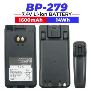 ICOM BP-279 Battery 1600mAh for Radio IC-F1000 IC-F2000 IC-F1000D IC-F2000D