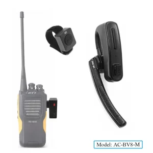 Wireless PTT Earphones Bluetooth Headset For HYT TC-610 TC500 TC700 Motorola GP300 GP308 GP68 GP88 Walkie Talkie Accessories Headset