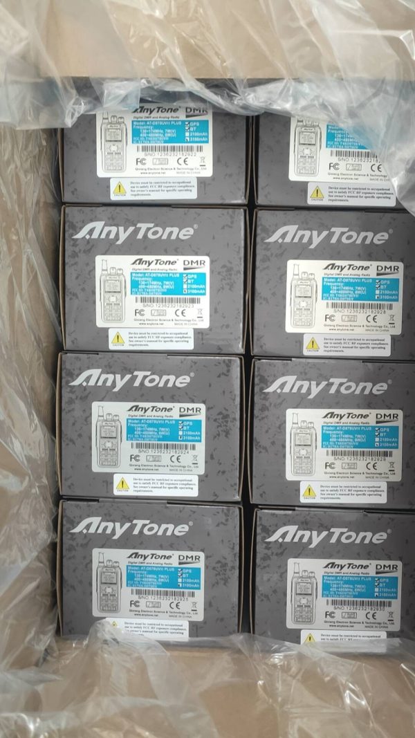 AnyTone AT D878UVII Plus DMR & Analog FM APRS GPS Bluetooth Recording 2G ROM Wireless HAM Radios Comunication - Image 4