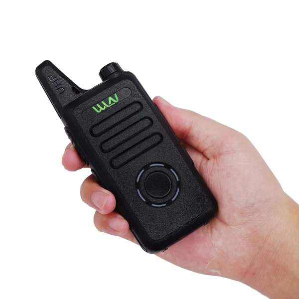 2PCS New WLN KD-C1plus Mini Walkie Talkie KD-C1 plus UHF 400-470MHz Slim Transceiver Two Way Radio KD-C1 Upgraded - Image 5