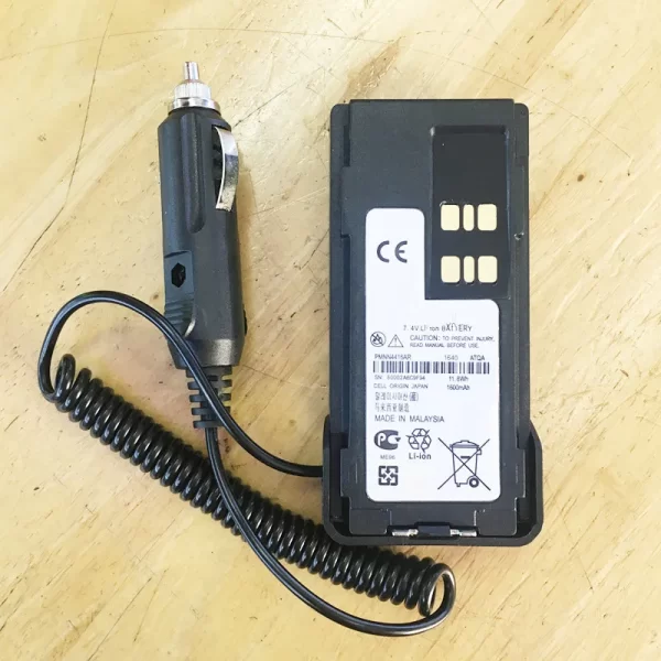 Motorola dp2400 dp2600 xir p6600 p6620 walkie talkie car charger eliminator