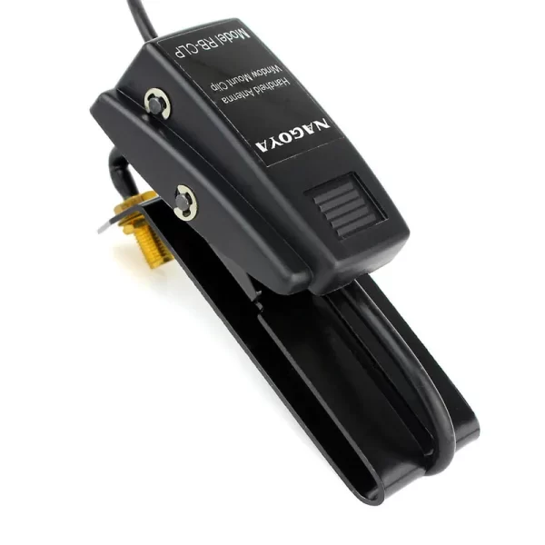 Original NAGOYA RB-CLP Window Clip Mount RG-174/U 3m Cable SMA-M BNC SMA-F for Portable Two Way Radio Antenna - Image 5