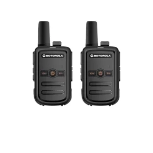 Motorola PT858 Mini Professional Radio 16 Channels UHF 400-470MHz Wireless FM for Outdoor, Camping