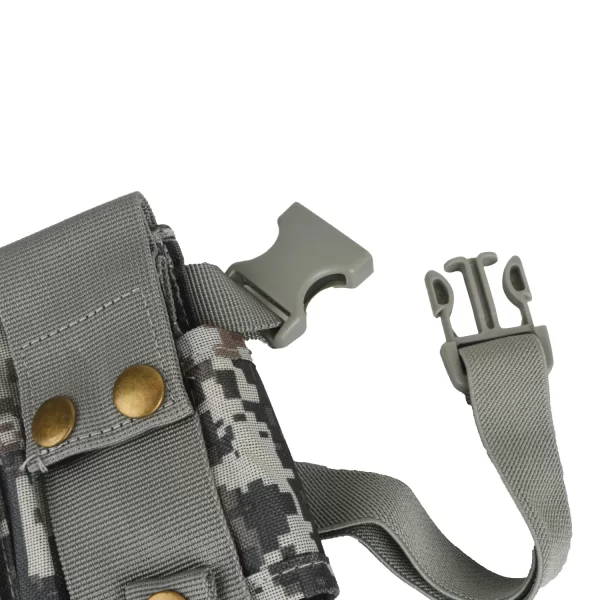 Camouflage Chest Bag for Hytera Motorola Two Way Radio Case, Pt-12 Intercom, GP380, GP360, Baofeng, Bf-U9R, Walkie Talkie - Image 3