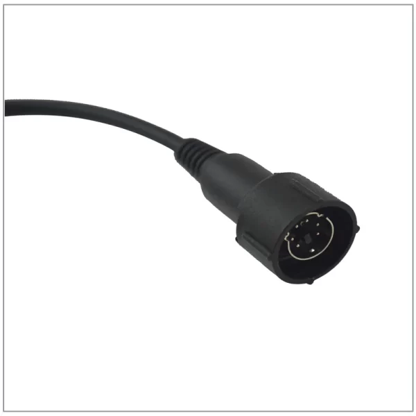  44-HT Mini Din Plug with Lockable Screw for Walkie Talkie YAESU FT-270 FT-277 HX-471 VX-6R/E VX-7R /E VX-120 VX-127 VX-170 VX-177 - Image 3