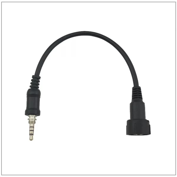  44-HT Mini Din Plug with Lockable Screw for Walkie Talkie YAESU FT-270 FT-277 HX-471 VX-6R/E VX-7R /E VX-120 VX-127 VX-170 VX-177