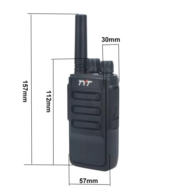 2Pcs/Lot TYTERA Mini UHF Radio TYT-77S  400-470MHz 2W 16Channels VOX Scrambler Two Way Radio with One-Key Frequency Copy - Image 5