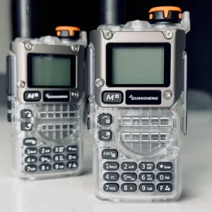 Quansheng UV-K6 Transparent Type C Charge Multi-band UV-K58 Air Band FM Amateur Radios