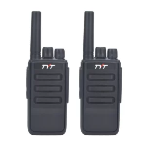 2Pcs/Lot TYTERA Mini UHF Radio TYT-77S  400-470MHz 2W 16Channels VOX Scrambler Two Way Radio with One-Key Frequency Copy
