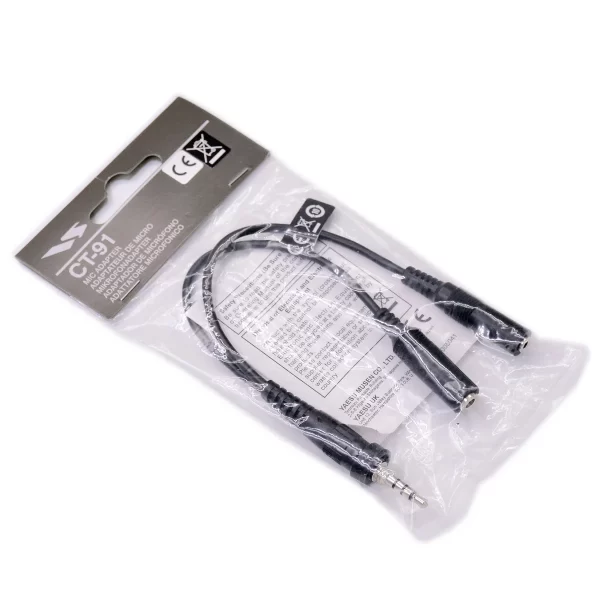 New CT-91 two pin microphone adapter cable for Yaesu Vertex Standard Horizon Alinco - Image 3