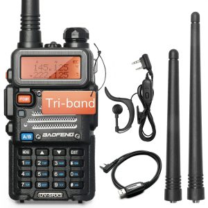 Three Bands Baofeng UV-5RX3 VFO Long Range Ham Radio