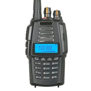 Kenwood UVF-1 Turbo Double Frequency UHF VHF Ham Walkie Talkie