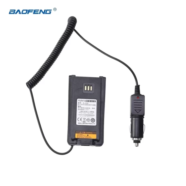 Hytera Battery Eliminator Car Charger Adapter for HYT PD680 PD500 PD560 PD660 Two Way Radio Walkie Talkie Accessories