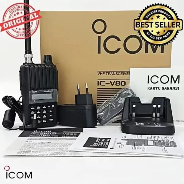 ICOM V80E 8W 10KM VHF Handheld Marine Transceiver - Image 4