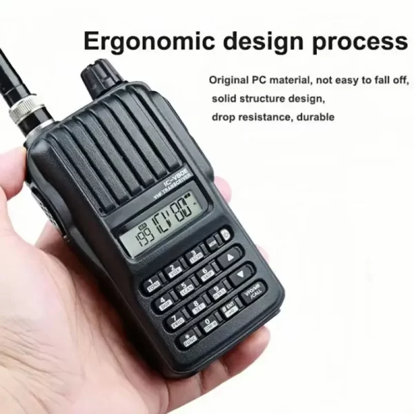 ICOM V80E 8W 10KM VHF Handheld Marine Transceiver - Image 3