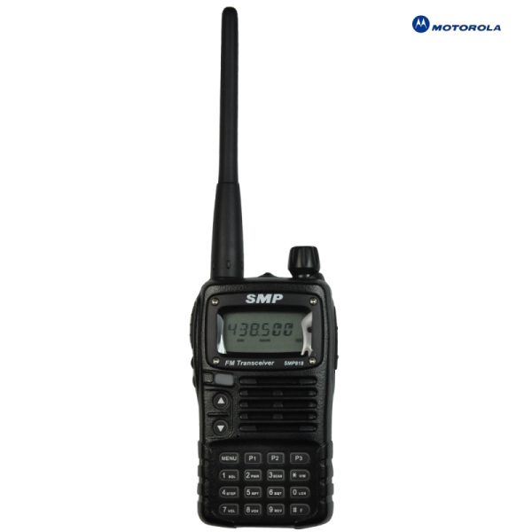 MOTOROLA SMP818 Full Keypads VHF136-174MHz UHF400-470MHz Ham Two-Way Radio