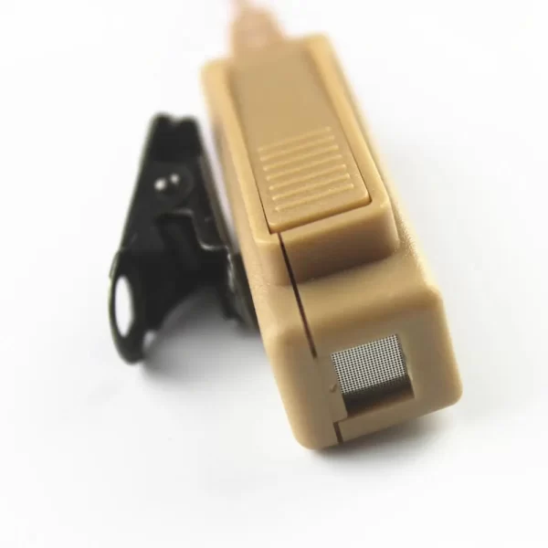 Beige Flesh Color Covert Acoustic Tube Headset Mic for Motorola GP328Plus GP344 GP388 GP688 Two Way Radio - Image 5