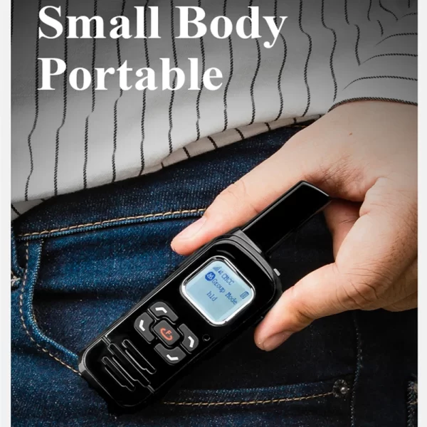 2pcs Radio CD-K1 Mini Thinner Network Radio 4G Wifi Walkie Talkie with SIM CARD - Image 5