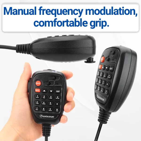 WOUXUN KG-M70 25W Mobile Radio UHF/VHF Dual Band 999CH Cross Band Repeater Mode Long Range Car Radio - Image 5