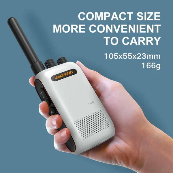 Baofeng BF-358 Lighter Thiner Series Mini Portable Transceiver - Image 4