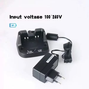 ICOM BC-202IP2 Charger Charging Stand Dock with adaptor for ICOM ID-50/52 (A/E) Radio BP-272/307 Battery