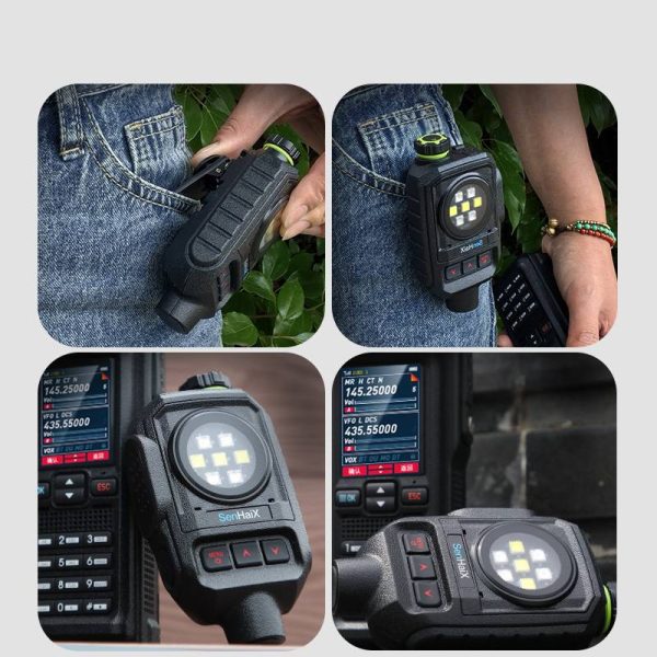 Senhaix No.1 Bluetooth Wireless PTT Microphone for Two way Radio - Image 3