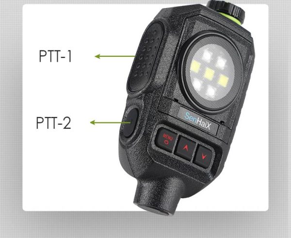 Senhaix No.1 Bluetooth Wireless PTT Microphone for Two way Radio - Image 4