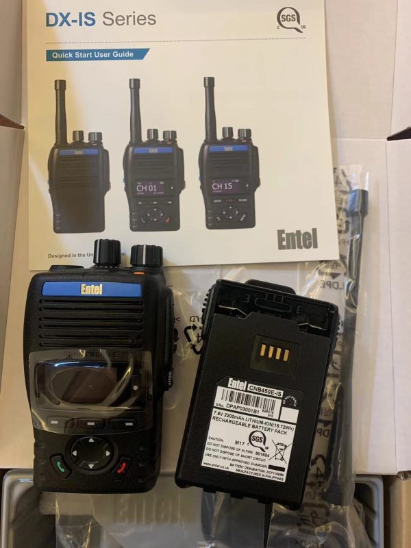 ENTEL DX585M-IS Explosion-proof Portable DMR Marine Digital Walkie Talkie  - Image 2