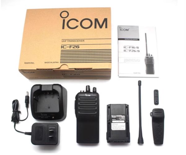 Original ICOM IC-F16  IC-F26 Long Range Walkie Talkie with audio encryption and scrambling Analogue Radio - Image 5