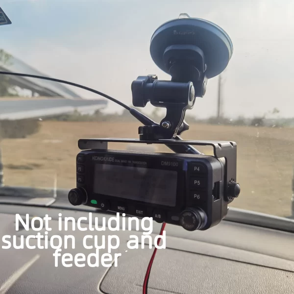 DMR Mobile Radio Compact Thinner DM9100 Dual Band VHF/UHF 25W Digital Analog GPS APRS Car Transceiver - Image 3