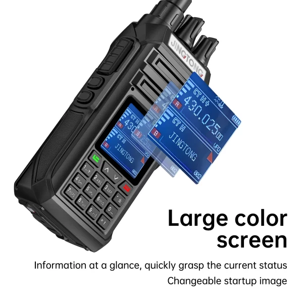 Jingtong JT-3988 Multi Band 10W Air Band Two way Radio NOAA Wireless Frequency Tyep-C Charge U/VHF DTMF FM Scrambler - Image 6