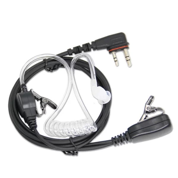 Air Duct Earphones for ICOM A25CE A25N A24 Handheld Walkie Talkie