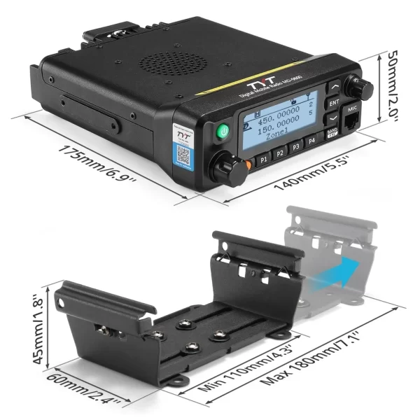 Repeater TYT THR-9000 Mobile VHF UHF Repeater Compact and lightweight repeater Walkie Talkie - Image 4