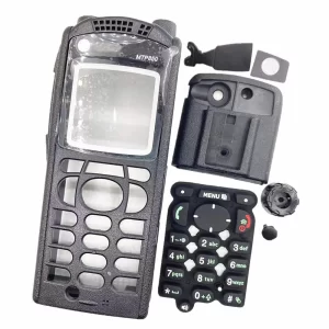 Motorola MTP850 Radio Housing Shell W/ Back Clip Dust Cover Digital Number Rubber Knobs