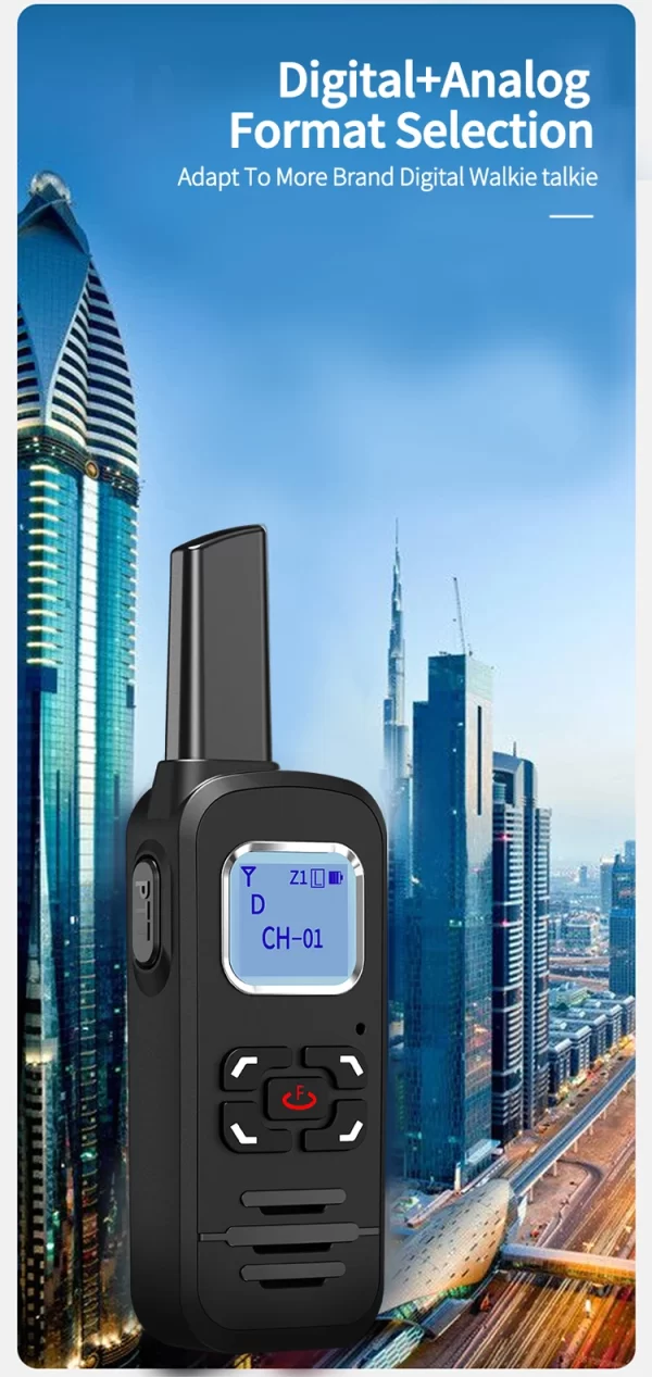 Long Range Single Band DMR Digital/Analog Walkie Talkie Dual Time Slot Ham Radios - Image 5