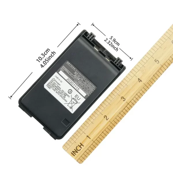 7.2V 2250mAh Replacement Battery with Belt Clips for Walkie Talkie Icom IC-V86 - Image 5