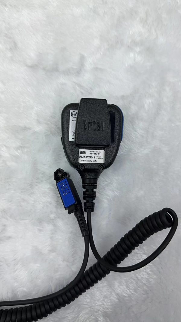 Explosion proof PTT Handheld Microphone For Entel CMP/DXE-IS DX544. DX585 Portable Radio - Image 2