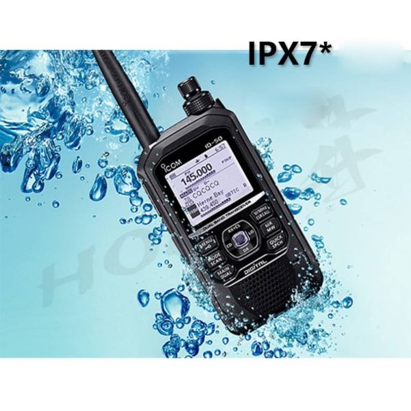 ICOM ID-50A D-STAR Digital Outdoor IPX7 Waterproof Handheld Analogue Radio - Image 3