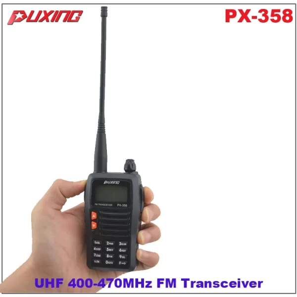 Puxing PX-358 UHF 400-470MHz Free Shipping Portable Radio