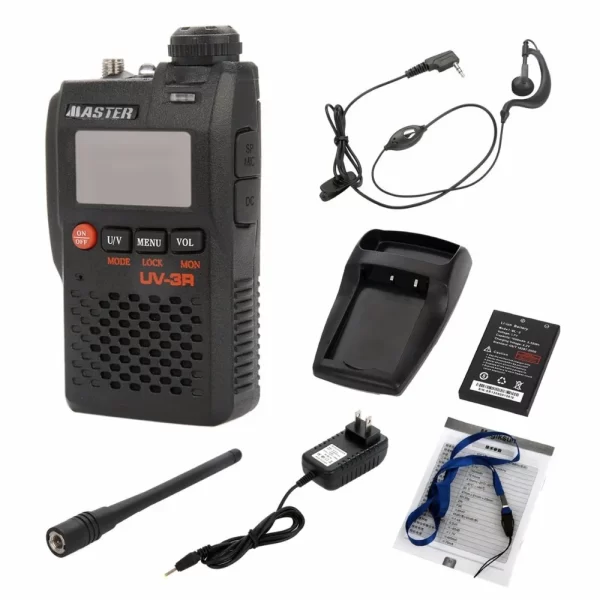 Baofeng UV-3R Mark II Dual Band Dual Frequency Display Walkie Talkie - Image 6