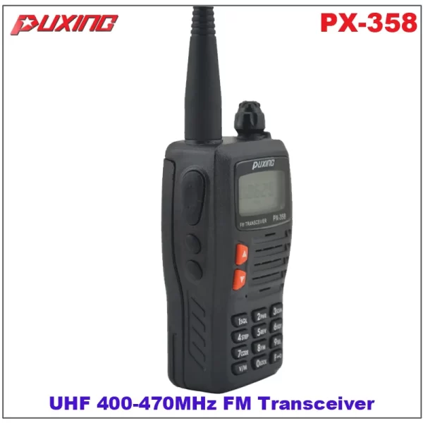 Puxing PX-358 UHF 400-470MHz Free Shipping Portable Radio - Image 3